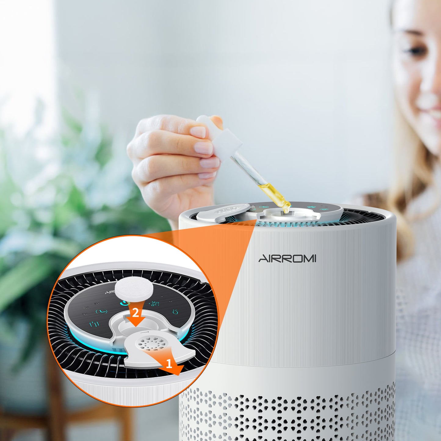 A2001 Air Purifier - Pack of 12 Aromatherapy Cotton Pads